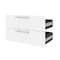 Bestar Orion 2 Drawer Set for Orion 30W Shelving Unit, White & Walnut Grey 116161-000017 - alternate 1